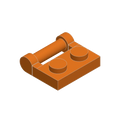 10PCS 1x2 Hinge Brick Parts – view 6