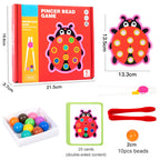 Clip Beads Color Sorting Montessori Game – view 6