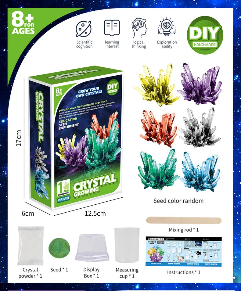 Crystal Growing Science Kit for Kids – view 5