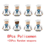 Army & Police Brick Figure Set – view 74
