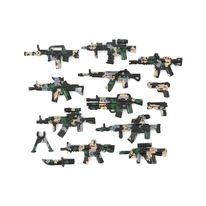 Army & Police Brick Figure Set – view 71