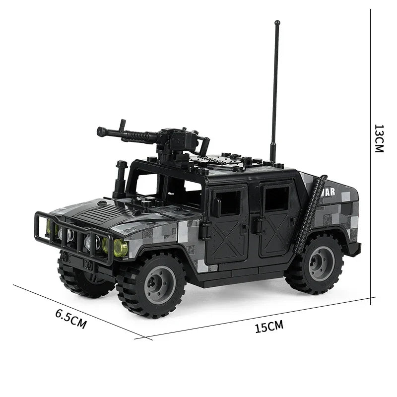 Special Forces Brick Figure & Vehicle Set – view 41