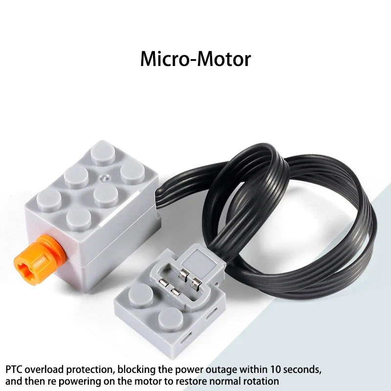 Micro Motor & Push Rod Brick Parts – view 7