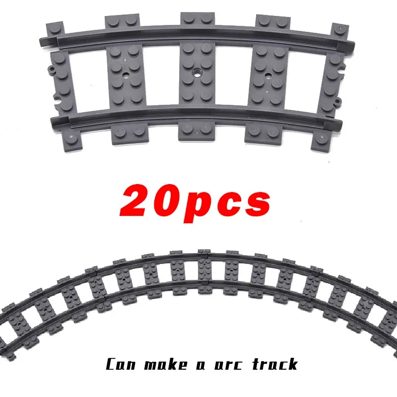Brick Train Curve Track Parts – view 11