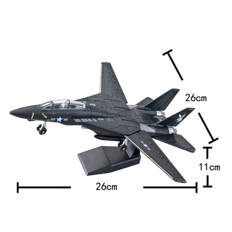 1:72 Fighter Jet Building Block Model – view 4