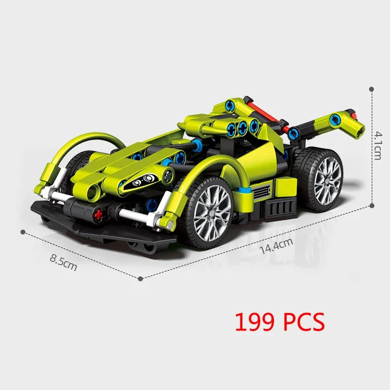 City Speed Racing Car Building Blocks – view 5