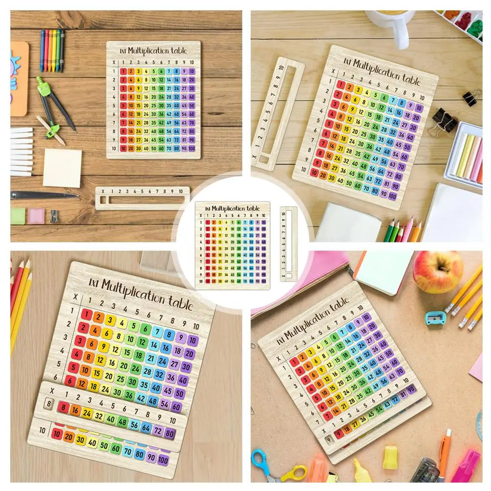 Wooden Multiplication Board Math Game – view 6