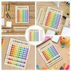 Wooden Multiplication Board Math Game – view 6