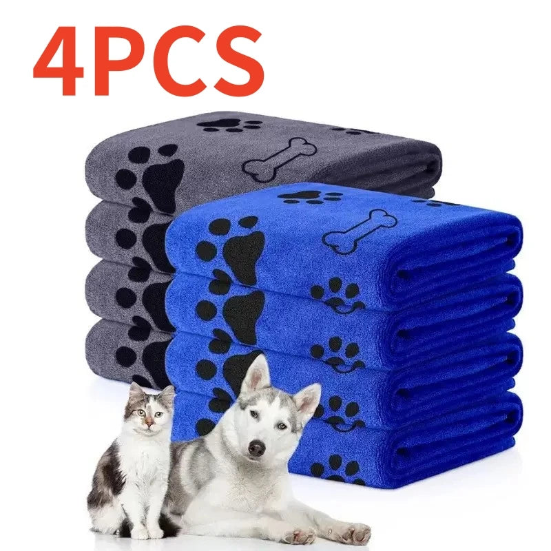 Quick-Drying Microfiber Dog Towel