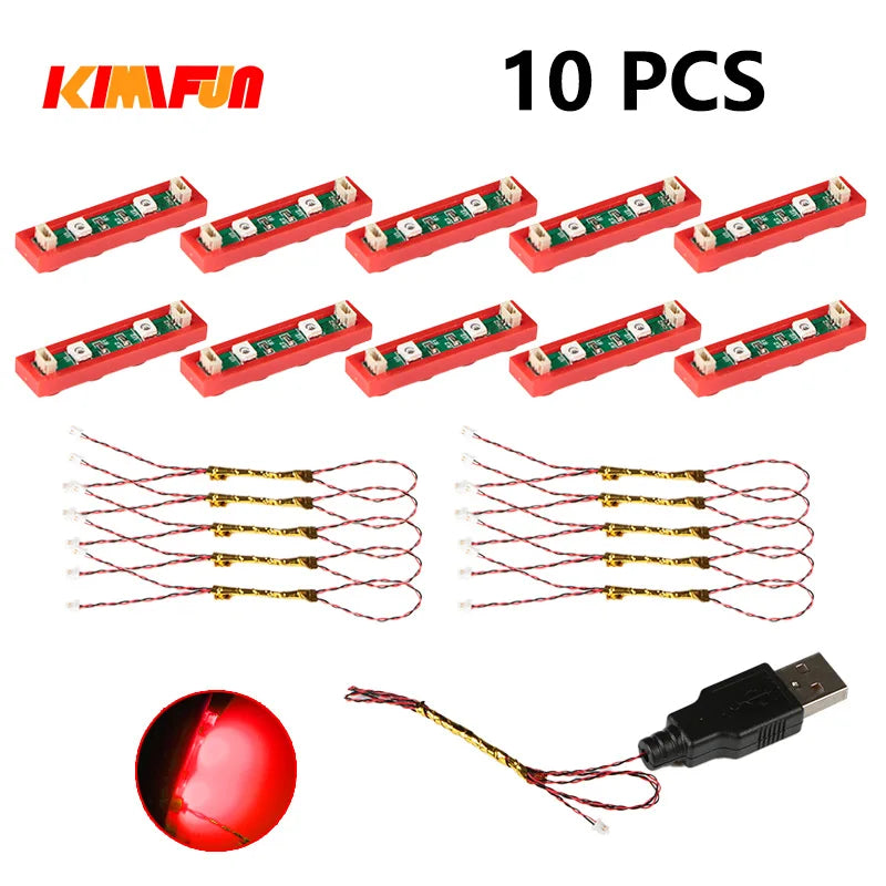 10PCS RGB LED Brick Lights (USB) – view 27