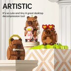 Cute Capybara Building Block Figure – view 4