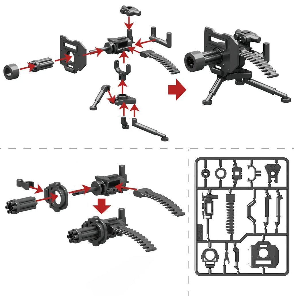 Special Forces Brick Figure & Vehicle Set – view 4