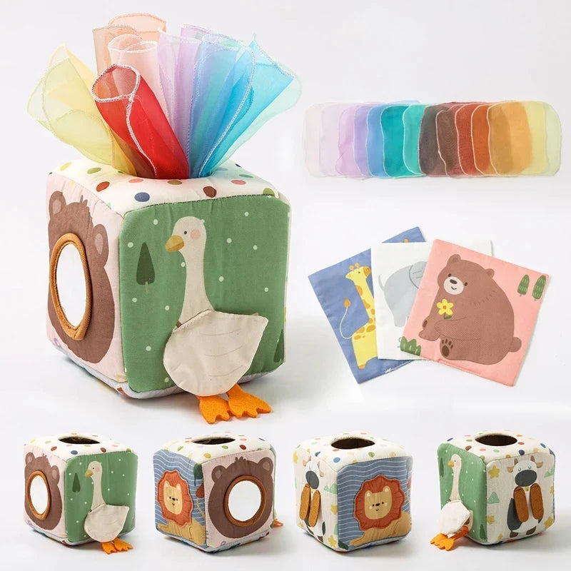 Magic Tissue Box Baby Sensory Toy