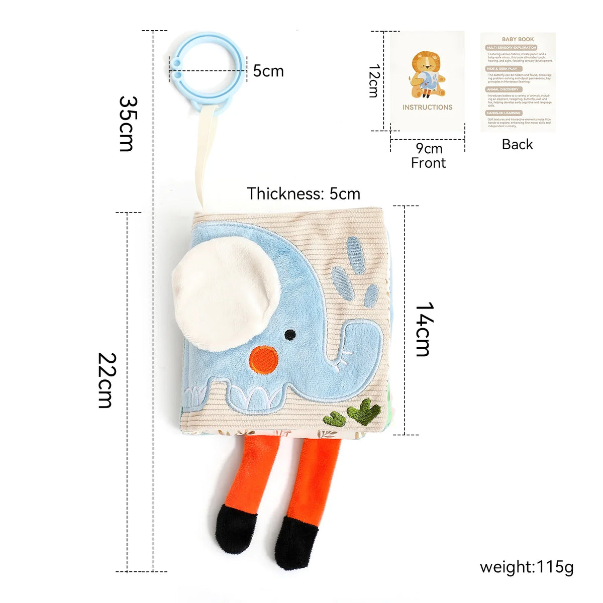 Magic Tissue Box Baby Sensory Toy – view 11