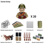 WWII Soldier Building Block Figures – view 11