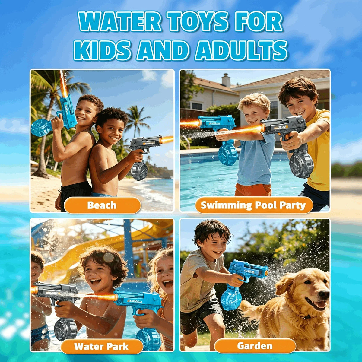 Electric LED Water Blaster for Kids & Adults – view 5