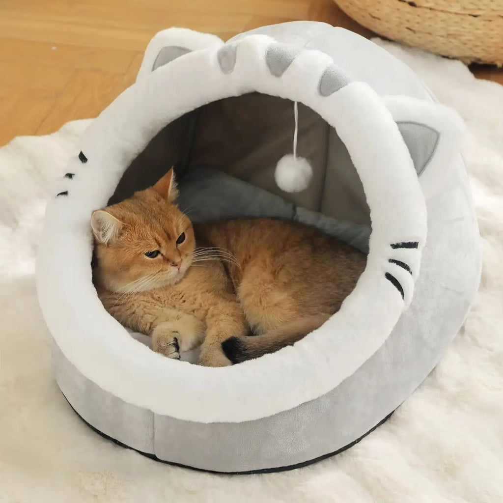 Cute Cat Cave Bed – view 5