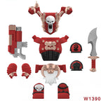 Skull Armor Building Block Figure – view 8