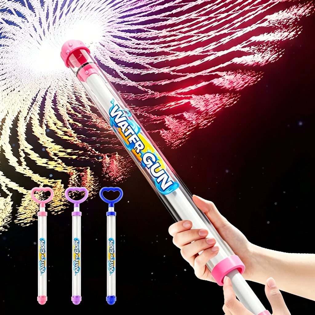 Pump-Action Water Blaster with Clear Tube