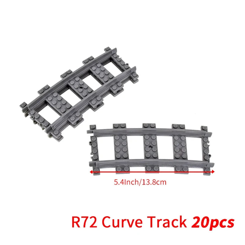 Brick Train Curve Track Parts – view 64