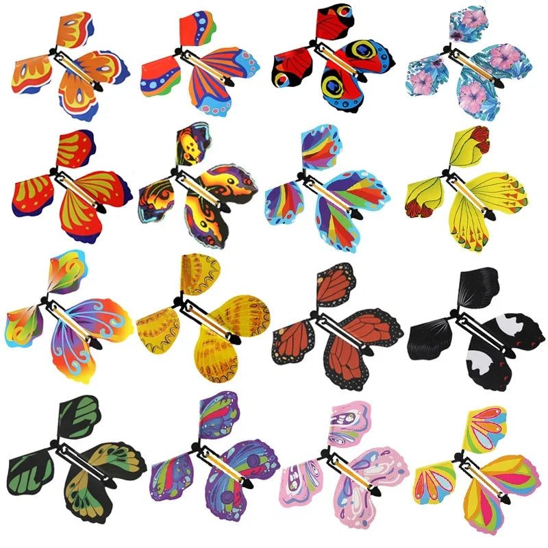 Wind-Up Flying Butterflies (10PCS)