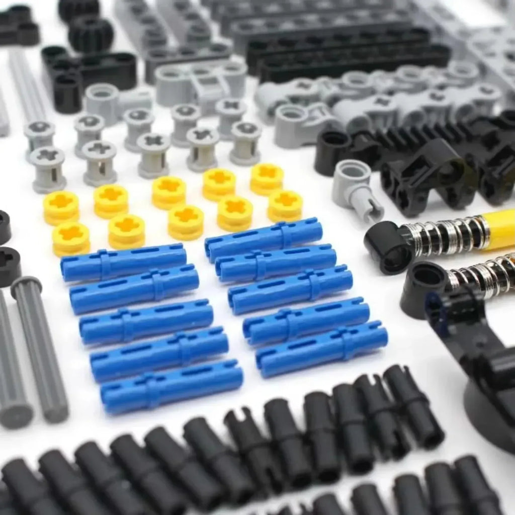 123PCS Technical Parts Set with Gears – view 6