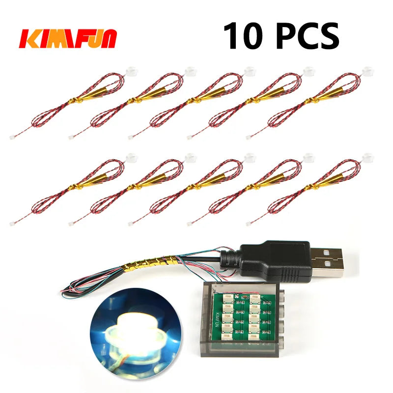 10PCS RGB LED Brick Lights (USB) – view 38