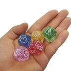 Glitter Rock Paper Scissors Dice Set (10PCS) – view 3
