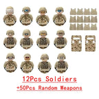 Military Jeep & Commando Brick Set – view 30