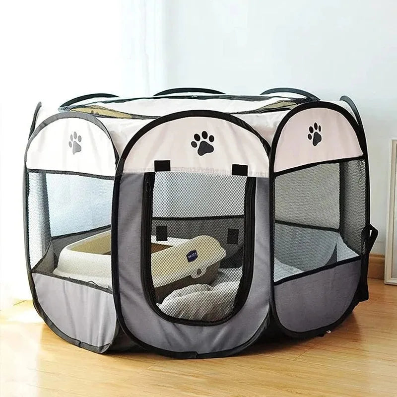 Two-Tone Cat & Dog Bed