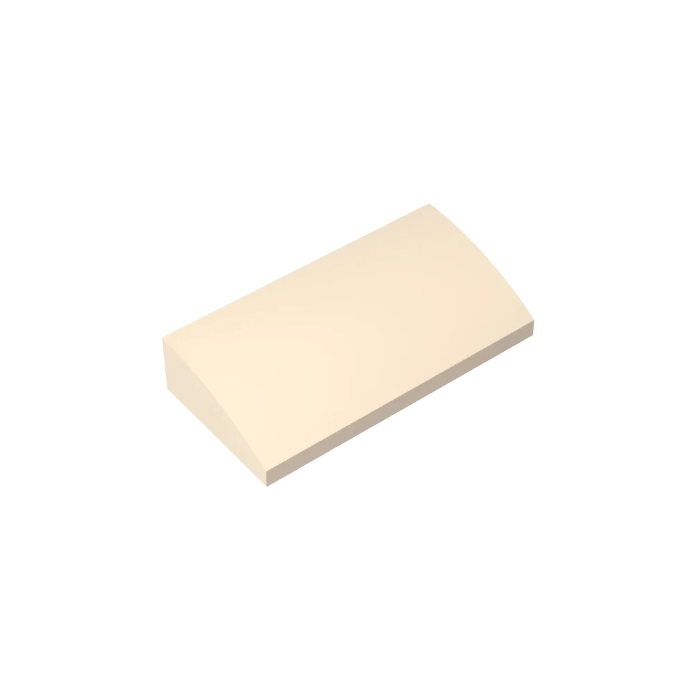 Curved Slope 2x4 Brick Parts – view 17