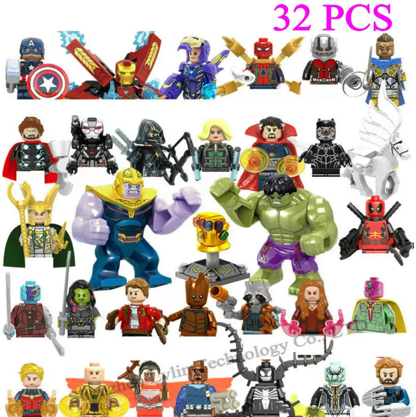 4cm Children Anime Figure Hero Building Blocks Kid Gift Assembling Toy Model Characters Figurine Bricks Boy Child Children Ninja
