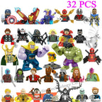 4cm Children Anime Figure Hero Building Blocks Kid Gift Assembling Toy Model Characters Figurine Bricks Boy Child Children Ninja