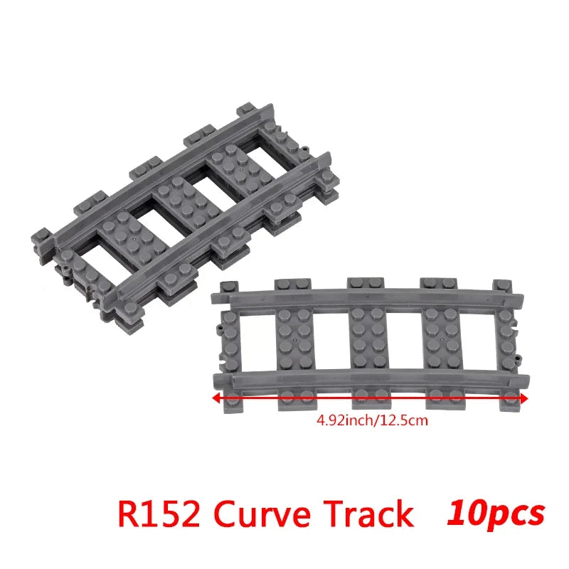 Brick Train Curve Track Parts – view 32
