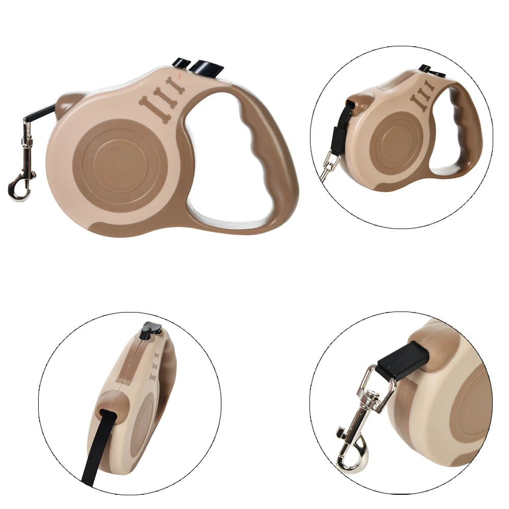Retractable Dog Leash 3m & 5m – view 2
