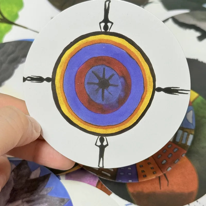 98 Card Circular Party Card Game – view 5