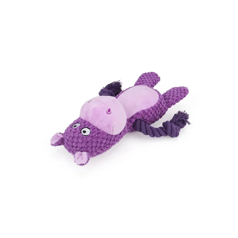 Cute Animal Rope Dog Toy – view 6