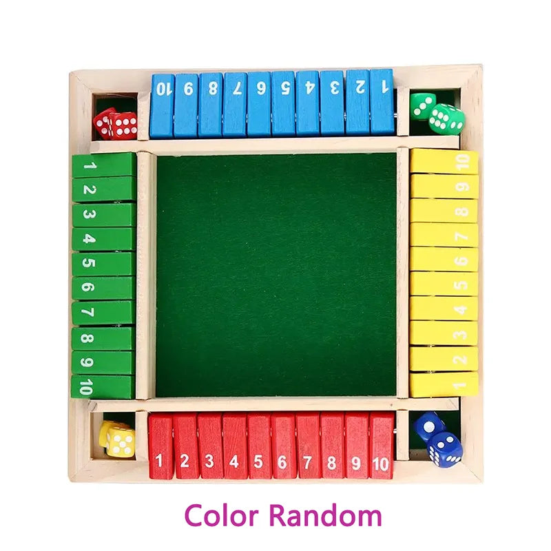 Wooden Shut the Box Dice Game – view 7
