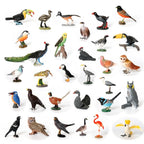 Hand-Painted Bird Figurines