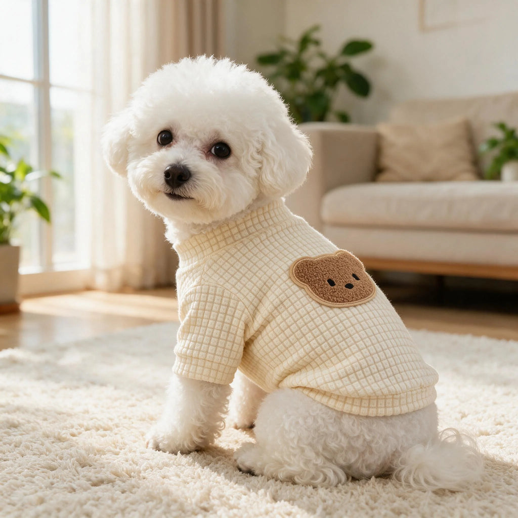 Waffle Knit Dog T-Shirt – view 5