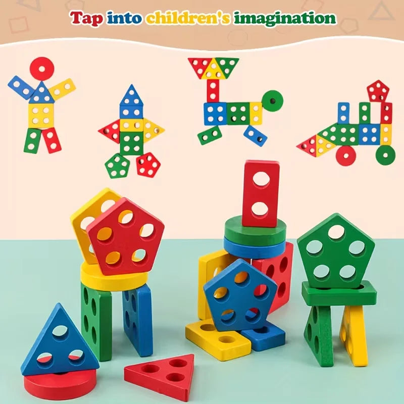Montessori Wooden Learning Toys for Toddlers – view 4