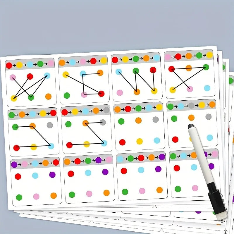 Visual Tracking Workbooks (6PCS) – view 3
