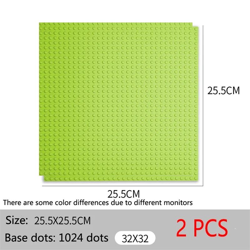 2PCS Building Brick Baseplates 32x32 – view 8