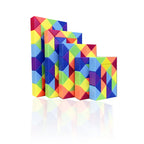 Rainbow Puzzle Snake Twist Toy