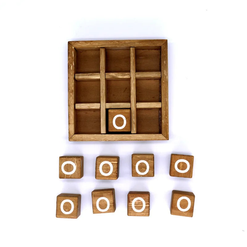 Wooden Tic Tac Toe XO Game – view 4