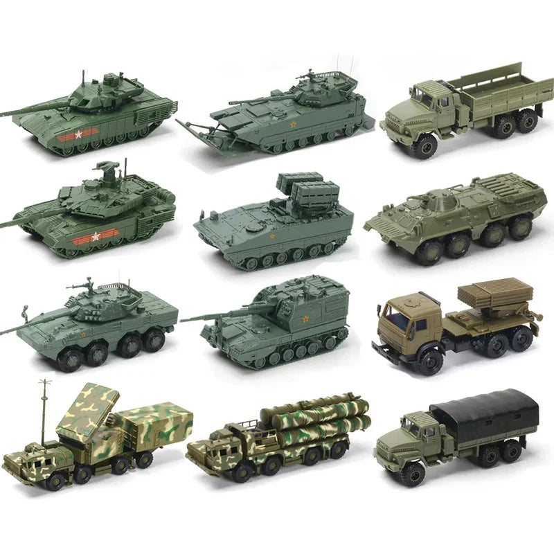 1:72 4D Military Model Puzzle Kits