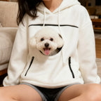 Bouclé Pet Carrier Hoodie – view 3