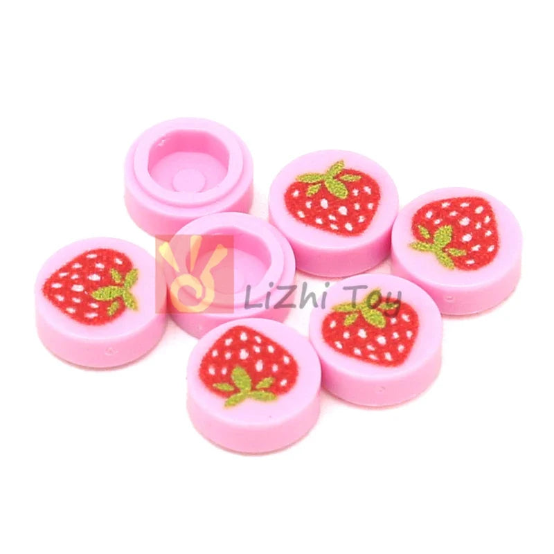 10PCS Brick Fruit Pattern Tiles – view 8
