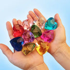 10PCS Heart Treasure Gems (40mm)