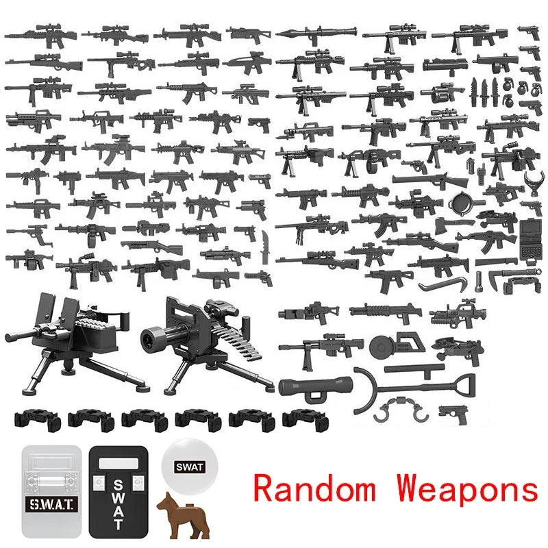 Special Forces Brick Figure & Vehicle Set – view 2
